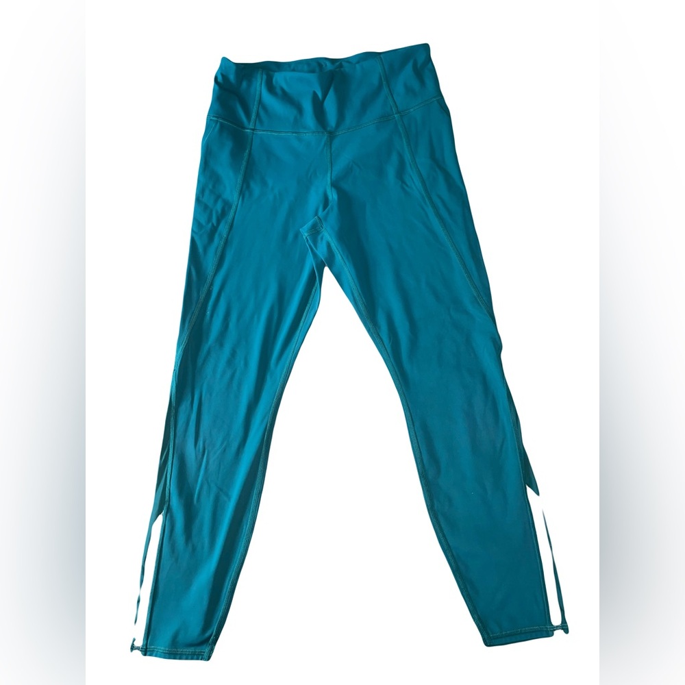 Athleta Turquoise 7/8 Tights